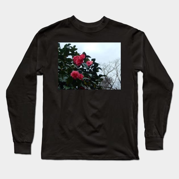 Flowers over the sky Long Sleeve T-Shirt by Aleina928